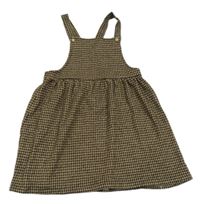 Hnedo-čierne vzorované na traké šaty F&F