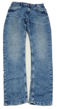 Modré teplákové slim rifle C&A