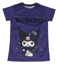 Fialové tričko s Kuromi