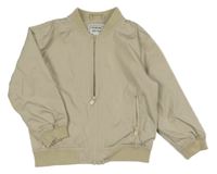 Béžový šusťákový jarní bomber Matalan