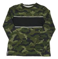 Army-černé triko F&F