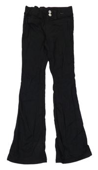 Čierne bootcut rifle H&M