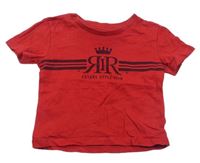 Červené tričko s logom RIVER ISLAND