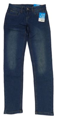 Nové - Tmavomodré slim rifle x-mail