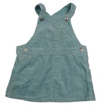 Svetlomodré na traké menšestrové šaty H&M