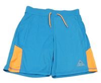Modro-oranžové športové kraťasy dunnes