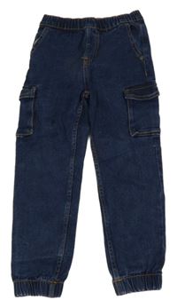 Tmavomodré rifle s vreckami Lily & Dan