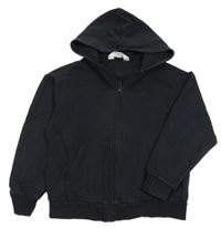Čierna prepínaci mikina s kapucňou H&M