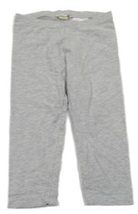 Sivé melírované crop legíny H&M