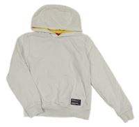 Biela mikina s kapucňou S. Oliver