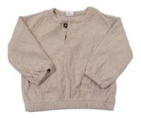 Růžovobéžová mikina H&M