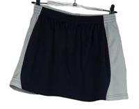 Dámska tmavomoro-biela športová sukňa so všitými kraťasy Akoa