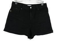 Dámské černé riflové kraťasy H&M