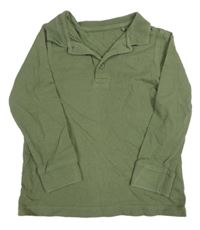 Khaki polo tričko George