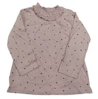 Svetloružová tunika so srdiečkami George