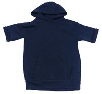 Tmavomodré teplákové tričko s kapucňou Ellesse