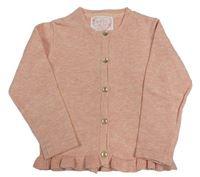 Svetloružový melírovaný prepínaci sveter zn. Primark