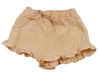 Oranžovo-biele kockované kraťasy zn. Primark