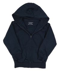 Tmavomodrá prepínaci mikina s kapucňou Primark