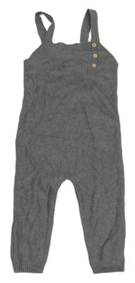 Sivé pletené na traké tepláky Lupilu