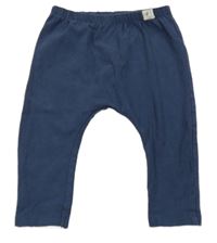 Tmavomodré ľahké baggy tepláky Next