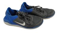 Tmavošedo-modré ultralehké botasky s logem Nike vel. 36,5