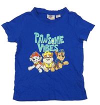 Kobaltově modré tričko s Paw Patrol Nickelodeon