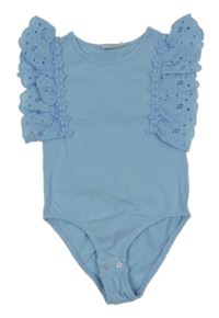Světlemodré body s volánky s madeirou LC Waikiki