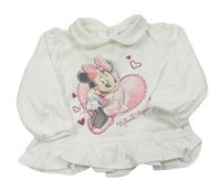 Biele tričko s Minnie Disney