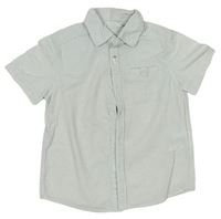 Bielo-sivá kockovaná košeľa H&M