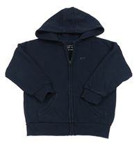 Tmavomodrá prepínaci mikina s kapucňou Primark
