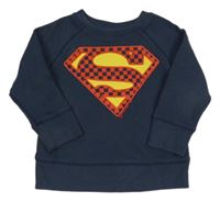 Tmavomodrá mikina so Supermanem GAP