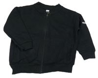 Černá propínací mikina F&F