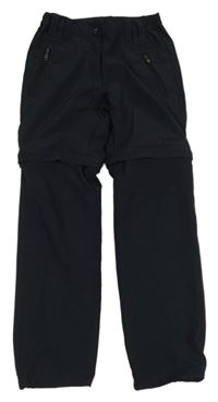 Tmavomodré softshellové outdoorové kalhoty CMP