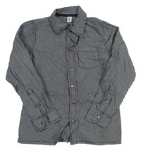 Čierno-biela kostkovná košeľa Yigga