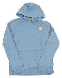 Světlemodrá mikina s nášivkou a kapucí Scotch&Soda