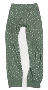 Khaki tepláky s puntíky Next