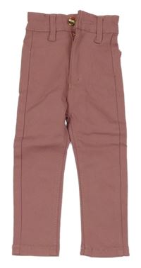 Starorůžové skinny rifle 