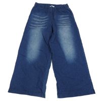 Modré široké crop rifle jooseph'S