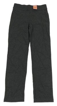 Nové - tmavosivé melírované teplákové nohavice St. Bernard