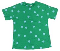 Zelené bodkované tričko Next