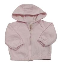 Světlerůžová propínací mikina s kapucí Primark