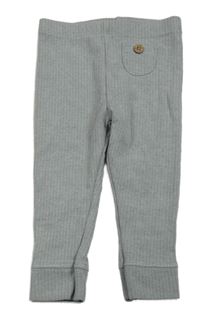 Sivé melírované rebrované tepláky s vreckom zn. Next