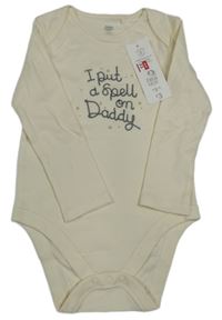 Nové - Krémové body s nápisom a hviezdami F&F