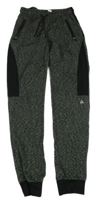 Khaki melírované sportovní tepláky Yigga