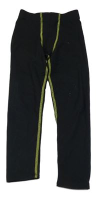 Černé spodní funkční kalhoty Crane