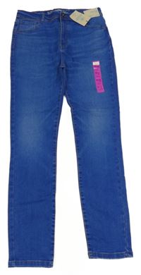 Nové - Modré skinny rifle Denim Co.