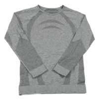 Sivé melírované spodné funkčné tričko Crivit