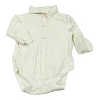 Smetanové košilové body Next