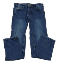 Tmavomodré skinny rifle Alive